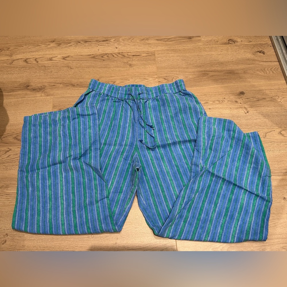 MANGO | Linen Blend Pants